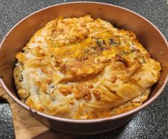 Chicken Mushroom & Spinach Filo Pie