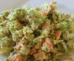 Creamy Turmeric Broc Salad