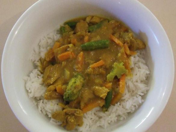 Easy Mango Chicken Curry