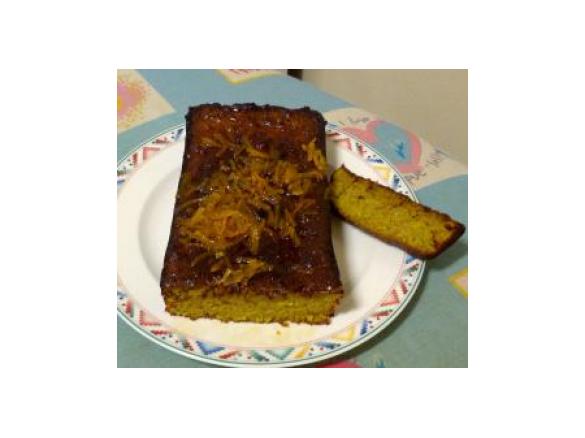 Boiled Orange, Almond and Lemon Thyme Cake