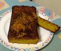 Boiled Orange, Almond and Lemon Thyme Cake