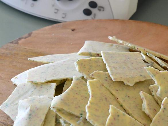 White Christmas Candy Cane Chocolate 