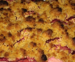 Grandma’s crumble cake