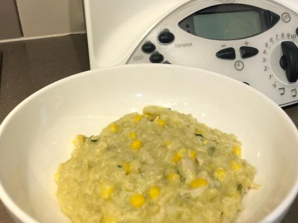 Chicken and Corn Risotto
