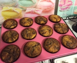 NUTELLA SWIRL MUFFINS