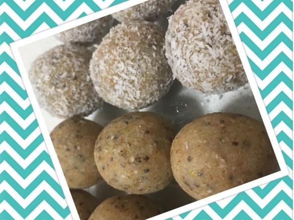 Lemon Coconut Protein Balls