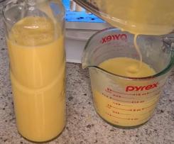 Orange Egg Liqueur