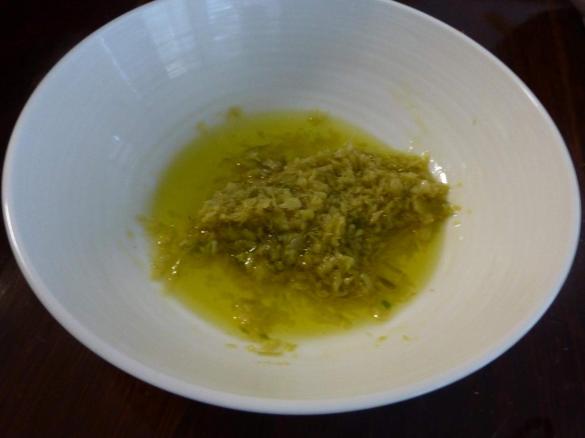 Ginger and Spring Onion Oil Sauce