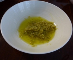 Ginger and Spring Onion Oil Sauce