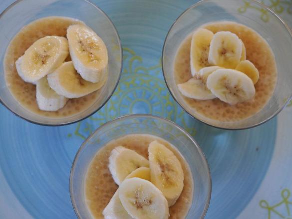 Sago and Banana Brekkie