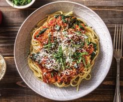 Beef & Basil Pesto Meatballs