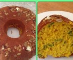 pumpkin/feta savoury scone