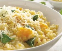 Clone of Spinach and Pumpkin Risotto - 321 Cals