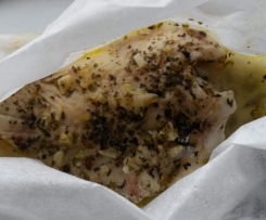 White Fish with Lemon and Garlic