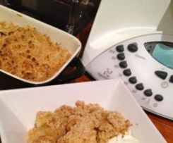 Quick and Easy Gluten Free Apple Crumble 