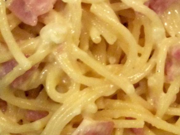 Spagetti cabonara