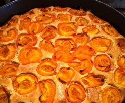 Baked Peach Torte