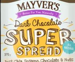 Homemade Mayvers Super Dark Chocolate Spread