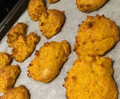 Cheesy Pumpkin Bites