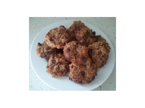 Healthy Banana Oat Cookies