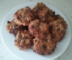Healthy Banana Oat Cookies