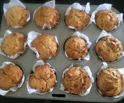 Banana and Date Muffins