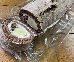 Banana Sponge Roll - Lorna Mills (1920-2022)