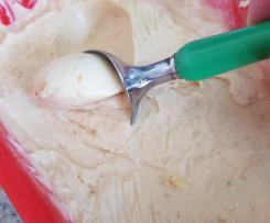 "Ice cream maker" peach ice cream