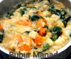 Bubur Manado / North Sulawesi Pumpkin & Vegetable Porridge