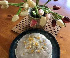 Super simple Orange and poppy seed cake...perfect for kids to make!