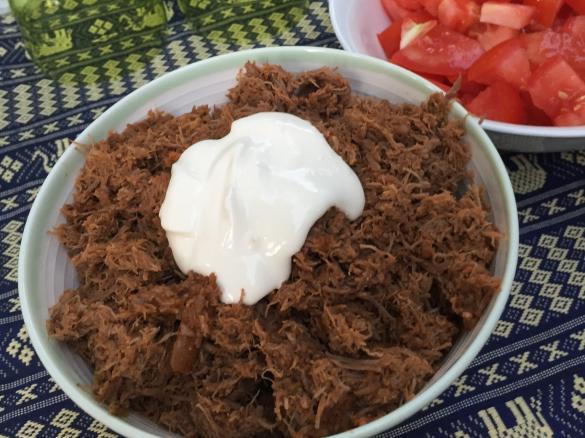 Shredded Beef for Tacos