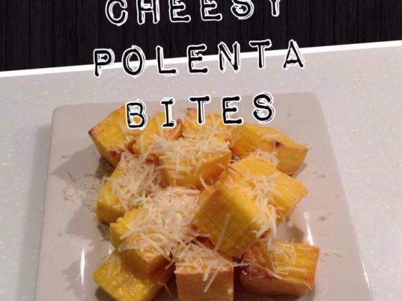CHEESY POLENTA BITES