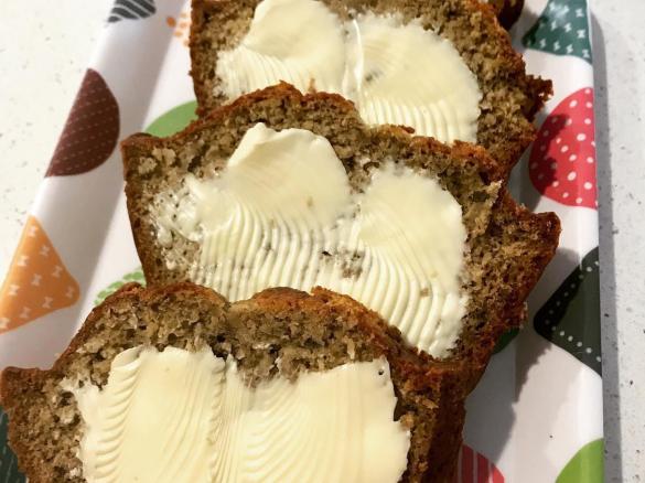Banana oat bread
