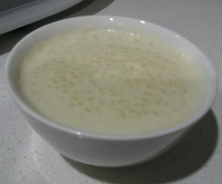 Vanilla rice cream