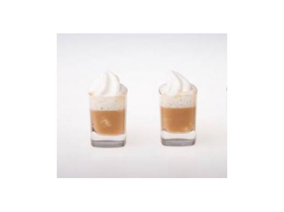 Prawn Bisque with Lemon Myrtle and Coconut Foam