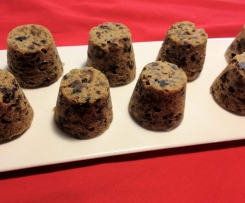 Fig & Pistachio Mini Xmas Puddings