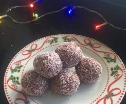 Christmas Cherry Ripe Balls 