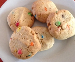 M & M cookies