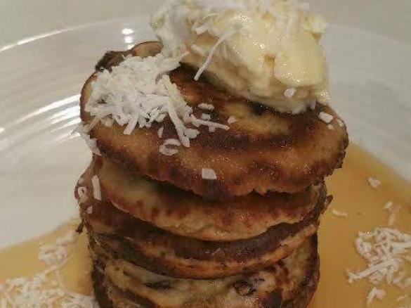 Berry Coconut Flour Pancakes