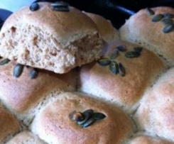 Spelt Bread Rolls - Light, vegan and delicious!