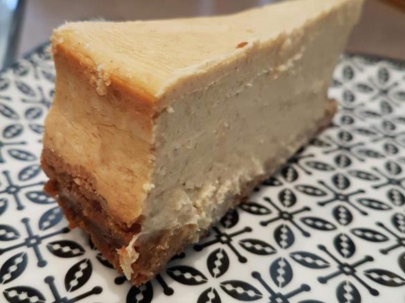 Banana and Rum Baked Cheesecake