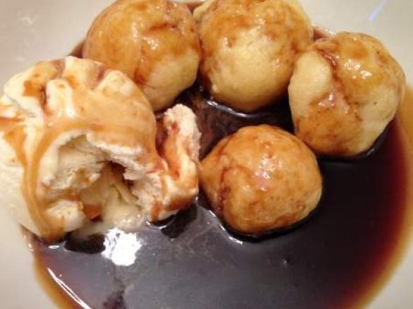 Golden Syrup and Ginger Dumplings