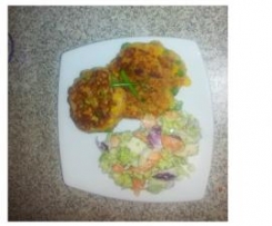 Vegie Filled Corned Beef Fritters