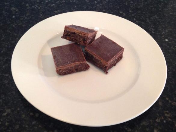 Nut-free Raw Choc-mint Brownies