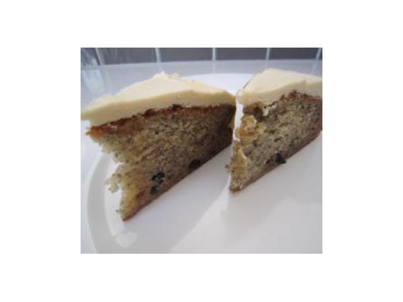 Tash's Banana Cake with Maple Buttercream