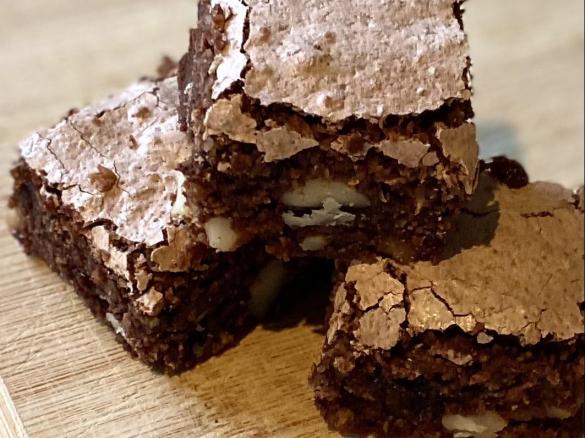 Chocolate Fruit and Nut Macaroon Slice