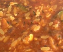 Vegan/Vegetarian Minestrone Soup