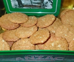 Traditional ANZAC Biscuits