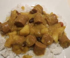 Shellbell's Curried Sausages