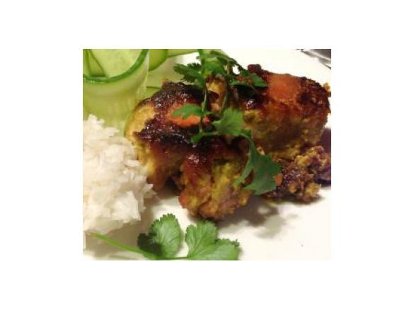 Roasted Green Chicken Curry